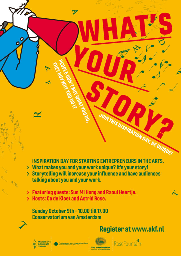 What’s your story? Register for the inspiration day on October 9th
